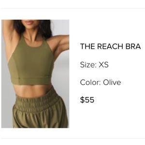 Women’s Balance Athletica Reach bra and vista short